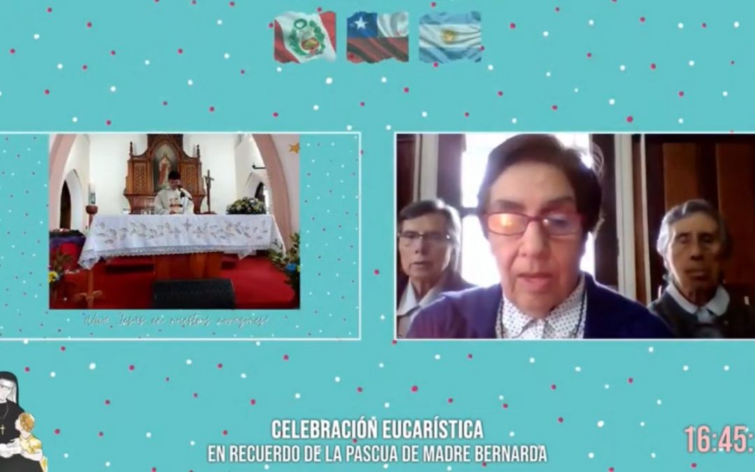 EUCARISTÍA EN RECUERDO DE LA PASCUA DE MADRE BERNARDA